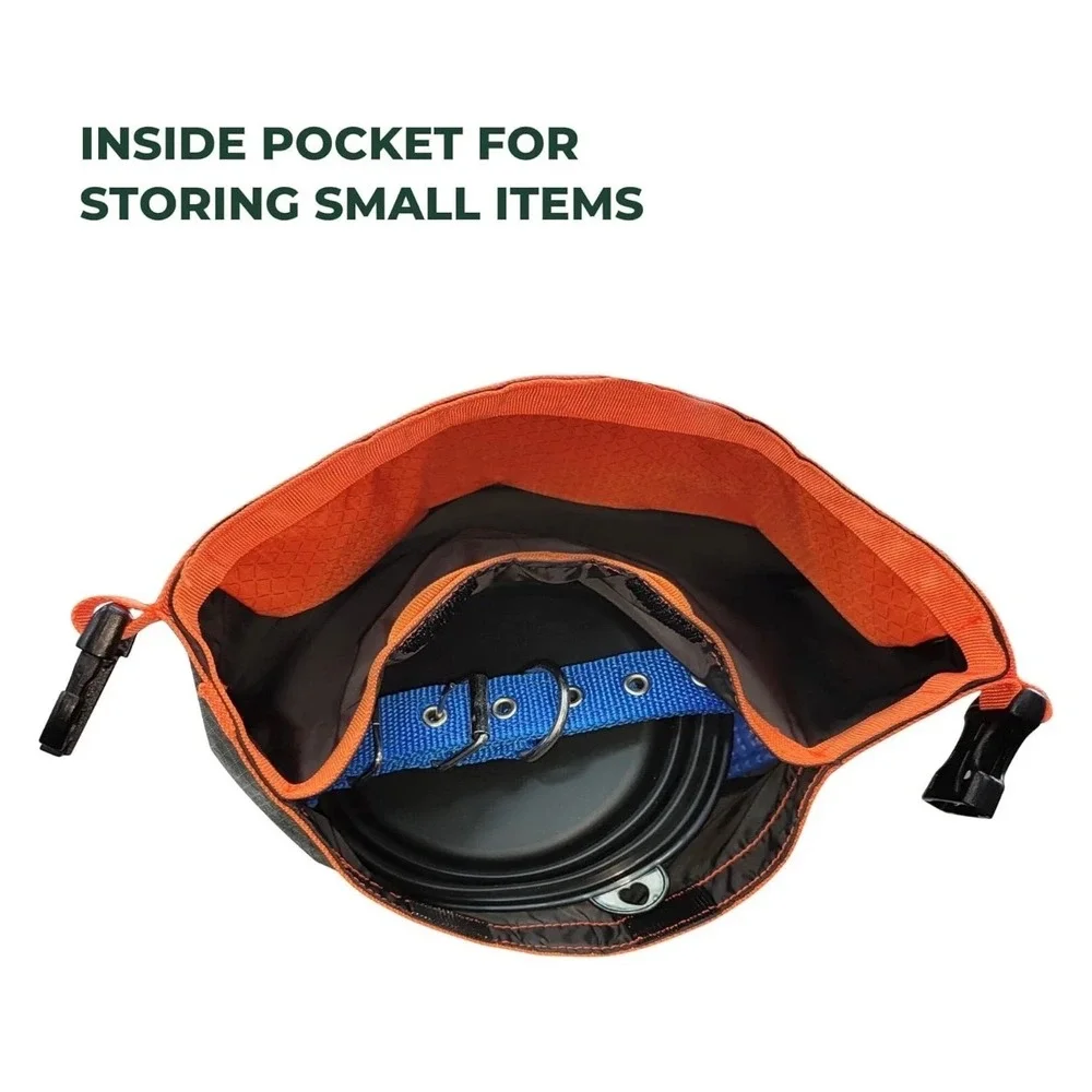 FXW 5L Travel Dog Food Travel Kibble Waterproof Kibble Storage Bag RV Road Trips